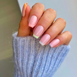BIAB with French Gel Overlay